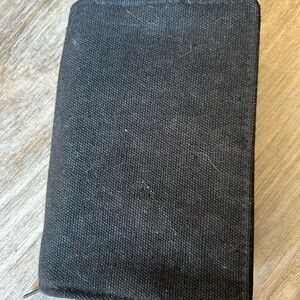 Thirty-One Black Canvas Card Holder